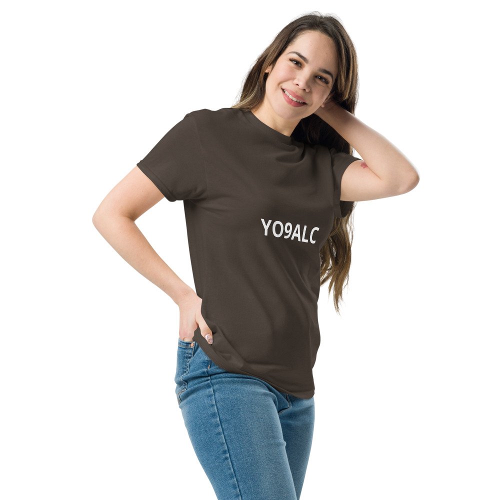 unisex-classic-tee-dark-chocolate-left-front-691c6e4d4f52f